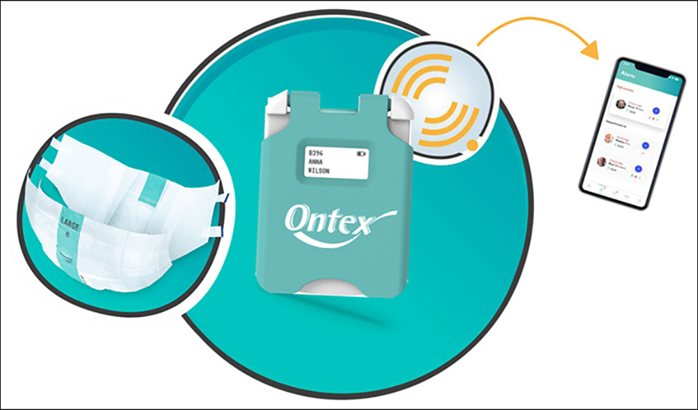 Ontex's smart diaper system