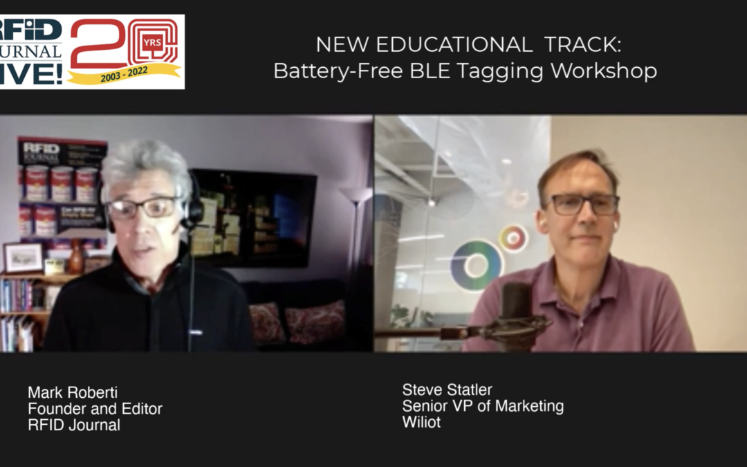 RFID Journal LIVE! To Feature New Battery-Free BLE Tagging Workshop