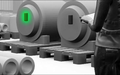 Two-Way UWB Communication Allows Picking By Light