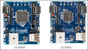 The CK-RA6M5 and the CK-RX65N