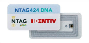 Identiv NFC tags with NXP NTAG 424 DNA NFC chips