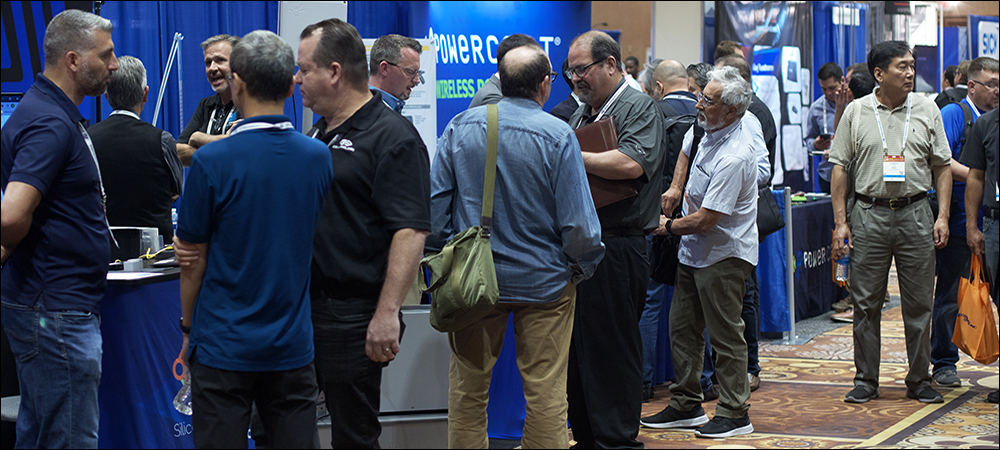 The exhibit hall at RFID Journal LIVE! was busy for all three days of the conference.