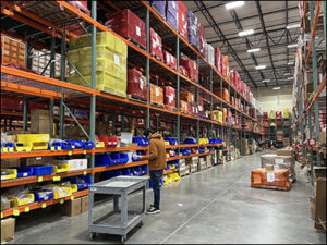 Velociti has doubled its warehouse size.