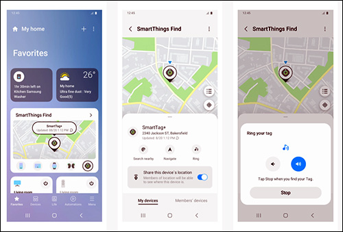 Samsung's SmartThings Find service