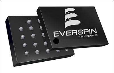 •	Everspin Technologies Announces Memory Device for IoT Use