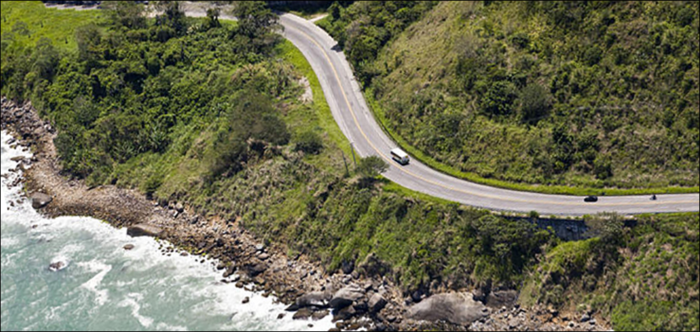 The Rio-Santos highway