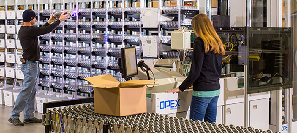 OPEX Adds RFID to Warehouse Automation Sorting Technology