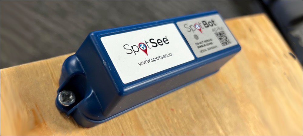 SpotSee Device Tracks Location, Sensor Data in Real Time