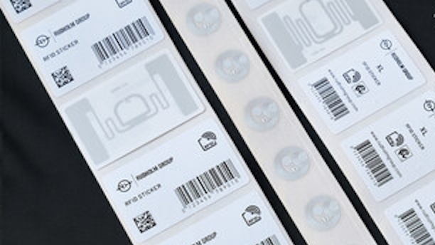 RFID sticker printing and encoding from Rudholm Los Angeles.