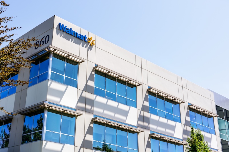 August 12, 2019 Sunnyvale / CA / USA - Walmart Labs offices, a subsidiary of Walmart focusing on eCommerce and other technology related areas, in order to operate efficiently and maintain low prices
