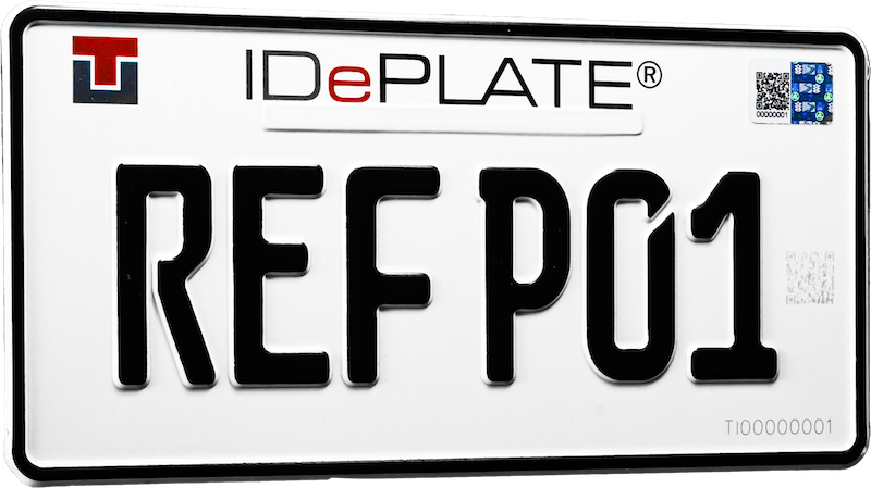 Tönnjes RFID License Plate