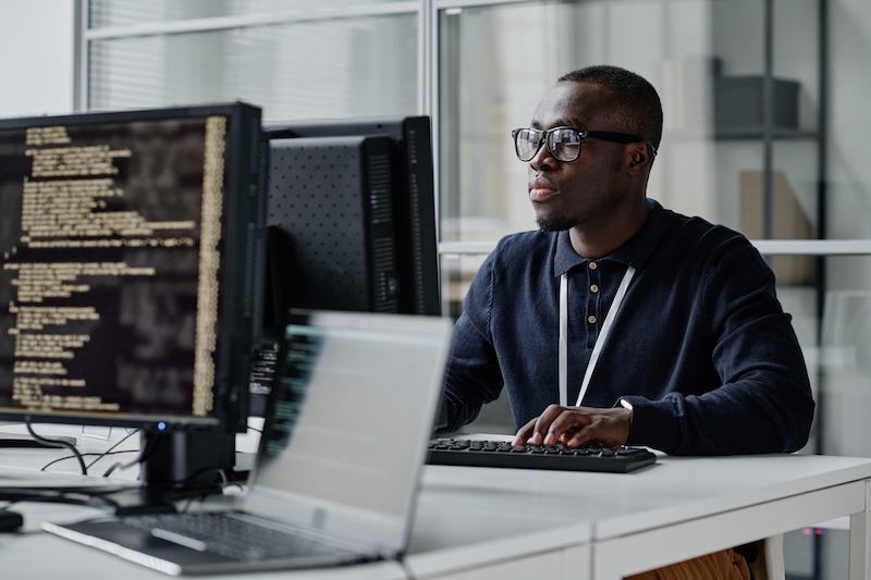 How Cybersecurity Teams Can Leverage RFID Developer working with new program