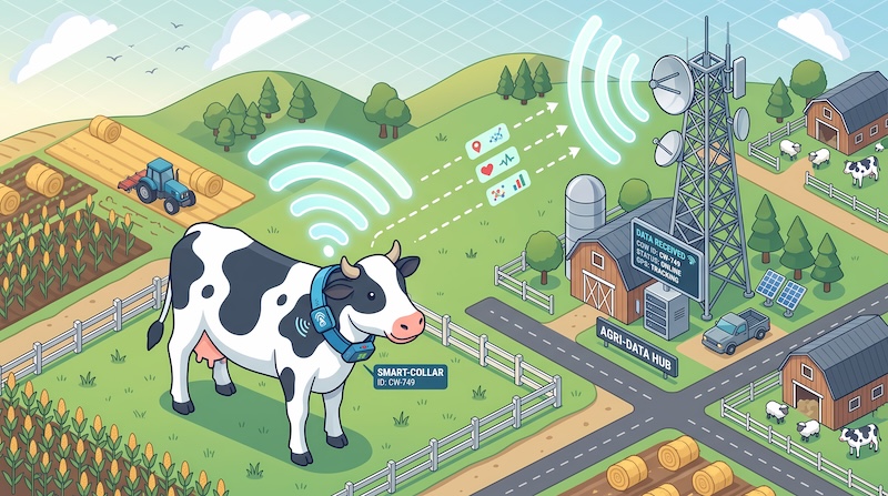 Halter Delivers Smart Cattle Monitoring with LoRaWAN Connectivity